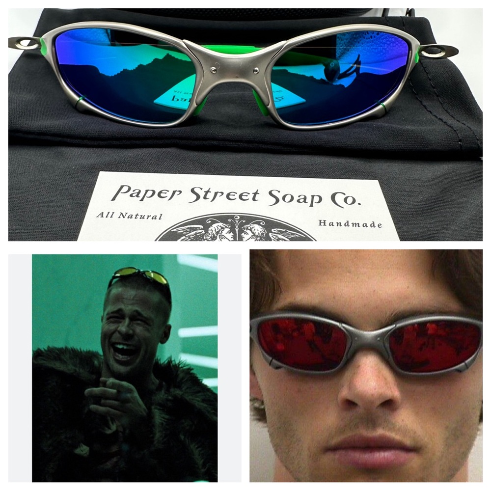 Paperstreetshade Fight Club Tyler Durden NEW Oliver Peoples 523 Juliet Brad Pitt
